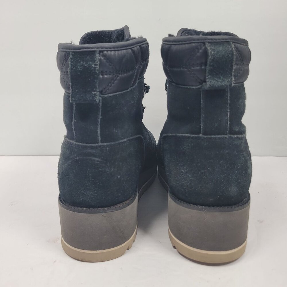 UGG Birch Women's Black Lace-Up Waterproof Ankle Boots S/N 1095712 US Size 8 - Picture 4 of 11